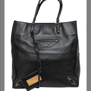 Balenciaga Papier A5 Classic Tote, Black, NWT